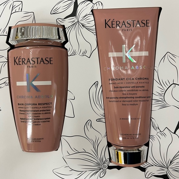 Kerastase Hair Kerastase Chroma Absolu Shampoo Conditioner Retail